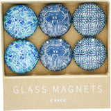 Lavida Glass Magnets Set of 6 - Various Designs