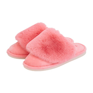 Annabel Trends SLIPPER COSY LUXE - CORAL PINK
