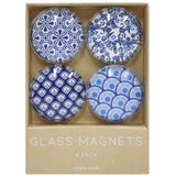 Lavida Large Glass Magnets - Set of 4