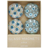 Lavida Large Glass Magnets - Set of 4