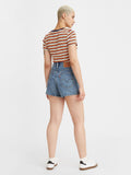 LEVIS HIGH WAISTED MOM SHORT - AMAZING INDIGO