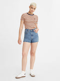 LEVIS HIGH WAISTED MOM SHORT - AMAZING INDIGO