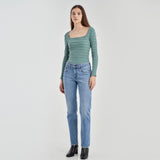 Levis Womens Middy Straight Jeans - Good Grades