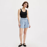 Levis Womens Belted Baggy Shorts