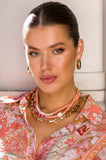 Adorne Chunky Tube Hoops - Silver