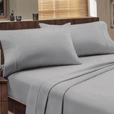 Jenny McLean Abrazo Flannelette Sheet Set - King Single Bed - Various Colours