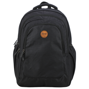 Alimasy Large School Backpack - Black