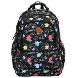 Alimasy Large School Backpack - Black Urban