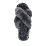 Emu Mayberry Sheepkin Slipper - Charcoal