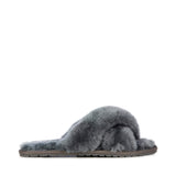 Emu Mayberry Sheepkin Slipper - Charcoal
