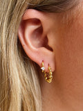 Finerrings Rope Hoops - Gold