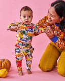 Kip & Co Big Wheels Organic Long Sleeve Romper