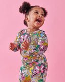 Kip & Co Bliss Floral Organic LS Romper
