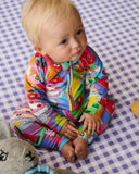 Kip & Co Just Dessert Organic Long Sleeve Zip Romper