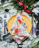 Kip & Co Meandering Meadow Linen 4P Napkin Set