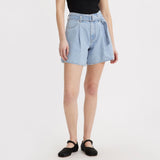 Levis Womens Belted Baggy Shorts