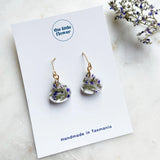 The Little Flower Misty Teadrop Earrings Gold