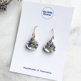 The Little Flower Misty Teadrop Earrings Gold
