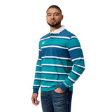 Canterbury Mens Engineered Stripe Rugby Majolica Blue - XL & 3XL