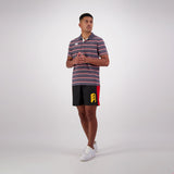 Canterbury Mens Yarn Dye Polo - Ebony
