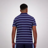 Canterbury Mens Yarn Dye Polo - Peacoat