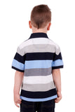 THOMAS COOK BOYS DRUMMOND SS POLO - NAVY/BLUE