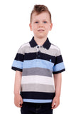 THOMAS COOK BOYS DRUMMOND SS POLO - NAVY/BLUE