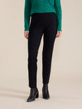 MARCO POLO F/L PULL ON PONTE PANT BLACK
