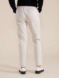 MARCO POLO F/L SUEDED PANT OATMEAL