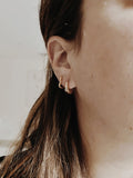 Finerrings Domed  Huggie Earrings - Sterling Silver