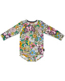Kip & Co Bliss Floral Organic LS Romper