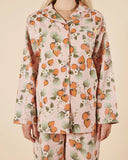 Kip & Co  The Patch Flannelette Adult LS Shirt & Pant Pyjama Set - Size 8