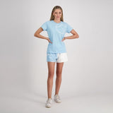 Canterbury Womens Brush Stroke T-Shirt - Sky Blue