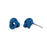 Ruby Olive Love Me Knot Stud Earrings - Various Colours