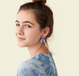 Champ Archer Earrings - Blue