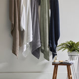 Canningvale Amalfitana Bath Sheet Twin Pack - Various Colours- Various Colours