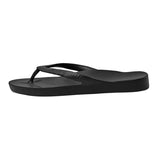 Archies Arch Support Thongs - Black