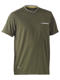 Bisley Flx & Move Cotton Henley Tee - Various Colours