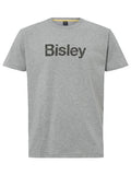 Bisley Cotton Logo Tee - Grey Marle