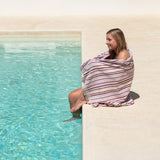 Canningvale Positana Terry Beach & Bath Towel - Capri Dusk