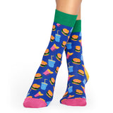 Happy Socks - Hamburger Sock Blue