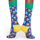 Happy Socks - Hamburger Sock Blue