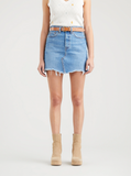 LEVIS HIGH-RISE DECONSTRUCTED DENIM SKIRT - OXNARD SWITCH