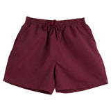 Kids Microfibre Sport Shorts - Maroon