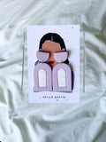 Hello Ashto Arch You Glad Earrings - Various Colours