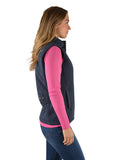 Thomas Cook Womens Patricia Vest - Navy/Rose Gold