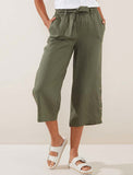 YARRA TRAIL BUTTON-UP CULOTTE ROSEMARY - SIZES 8, 10 & 12