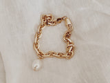 Finerrings Pearl Chunky Bracelet
