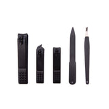 Maverick Black 5pc Manicure Set