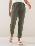 YARRA TRAIL RELAXED PANT - ROSEMARY